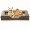 Dog Bed Orthopedic Dog Sofa for Large Dogs,Supportive Foam Pet Cushions Bed with Washable Removable Cover, Egg-Crate Foam, Waterproof Lining Bottom