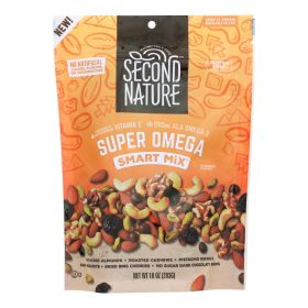 fooSecond Nature - Nut Medley Super Omega Smart Mix - Case Of 6-10 Oz